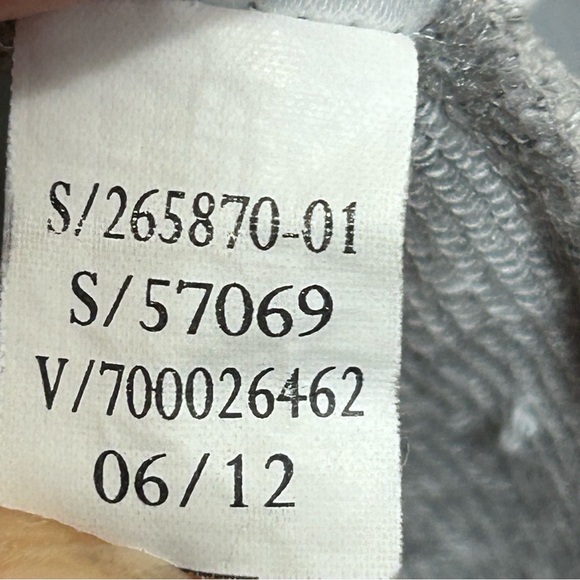 Y2K Athleta Floral Gray Full Zip Long Hoodie Jacket XS - Picture 6 of 12